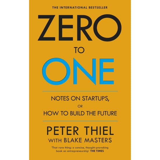 Cover of Zero To One